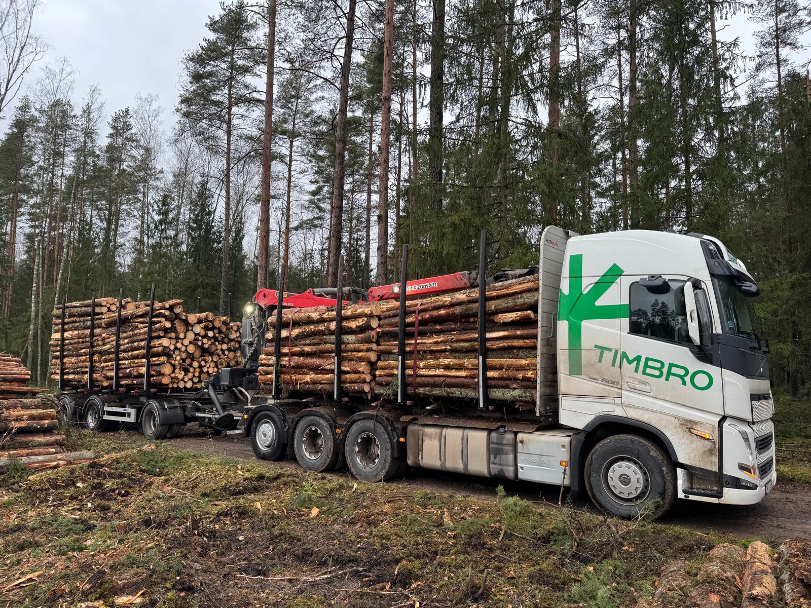 Timbro timber truck